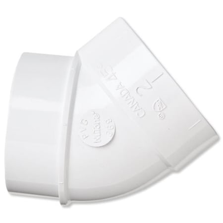 Nutone 45 Degree Street Ell Fitting NUCF369